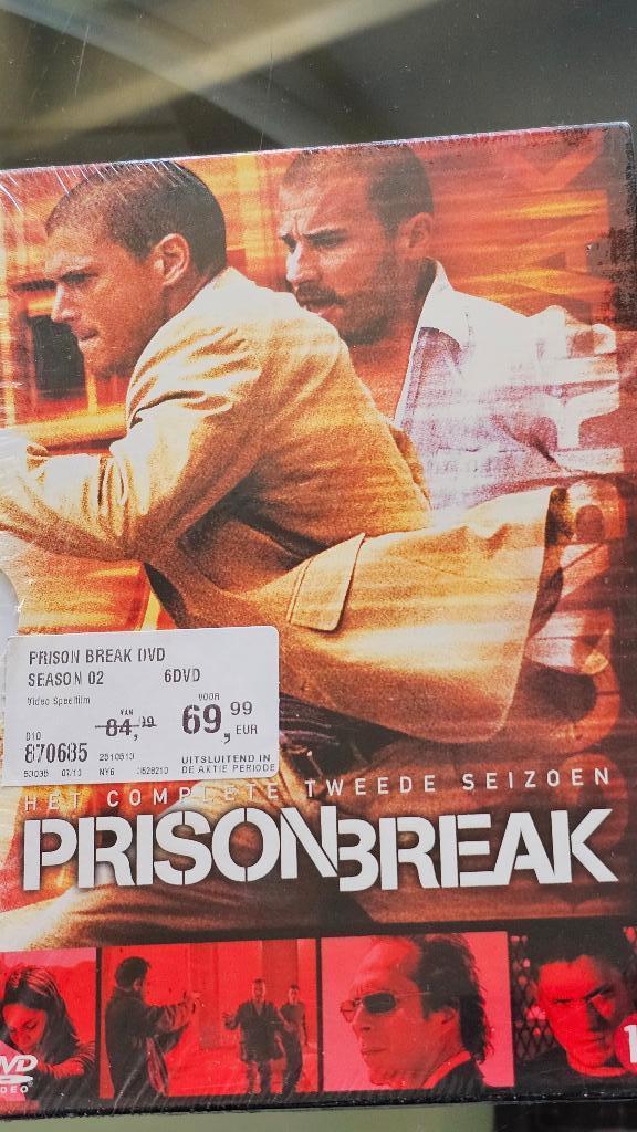 Prison Break Het complete tweede seizoen, Boxset, Ophalen of Verzenden, Zo goed als nieuw, Vanaf 12 jaar