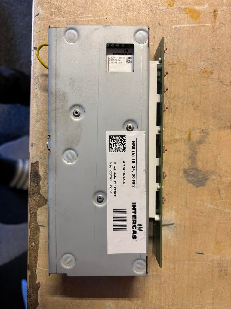 Intergas onderdelen HR/HRE/HRE(A), 30 tot 80 cm, Cv-ketel of Combi-ketel, Minder dan 60 cm, Zo goed als nieuw