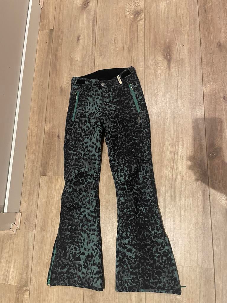 Brunotti Ski Broek Panterprint Maat 152, Kinderen en Baby's, Kinderkleding | Maat 152, Ophalen of Verzenden, Zo goed als nieuw