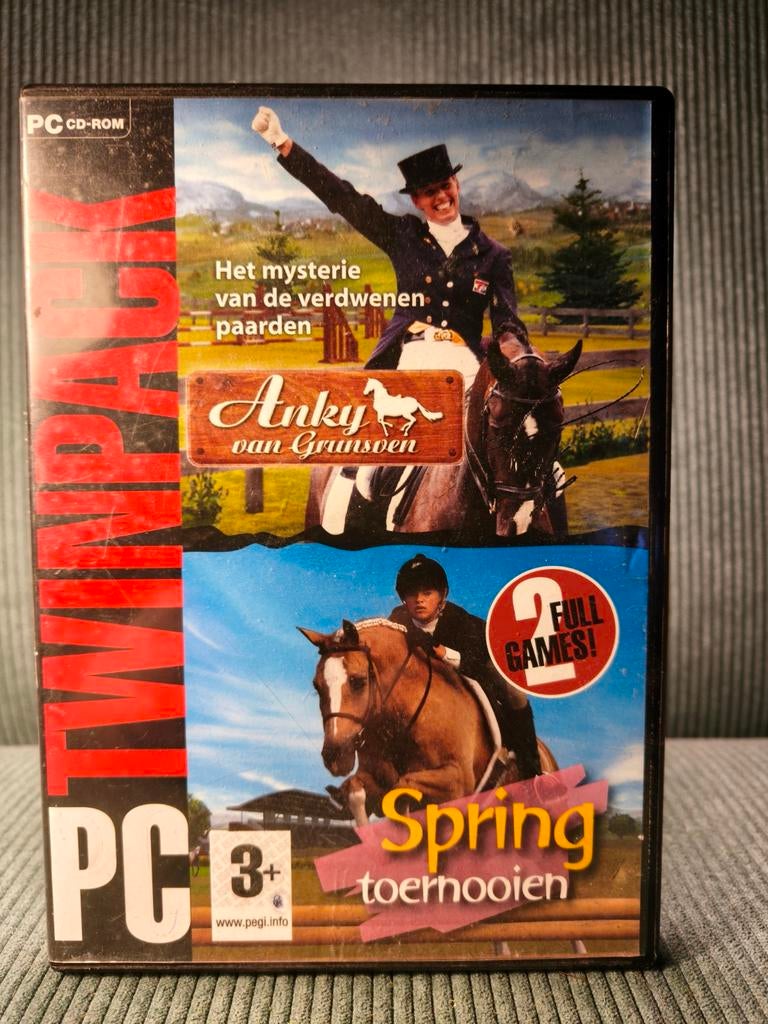 Paarden PC Spel - Zonder Anky v Grunsven, Spelcomputers en Games, Gebruikt, 1 speler, Ophalen of Verzenden, Vanaf 3 jaar