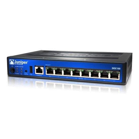 Juniper Networks SRX100 SRX100B Services Gateway, Computers en Software, Netwerk switches, Gebruikt, Ophalen of Verzenden