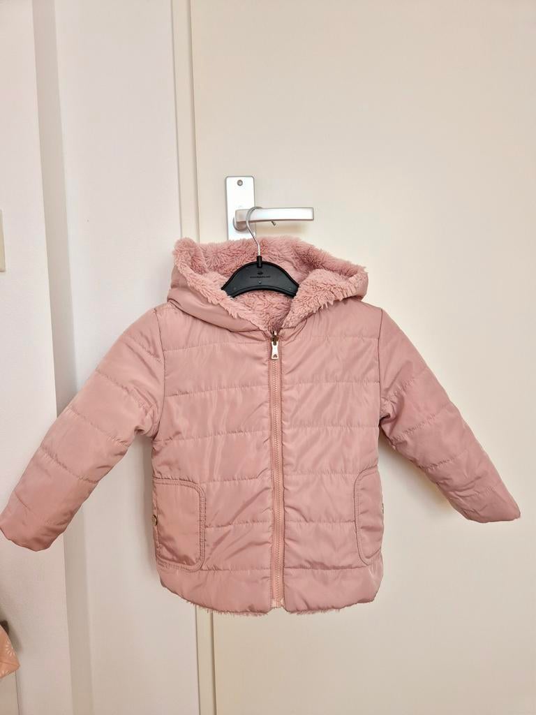 Omkeerbare meisjes winterjas maat 92, Mayoral, Meisje, Ophalen of Verzenden, Zo goed als nieuw