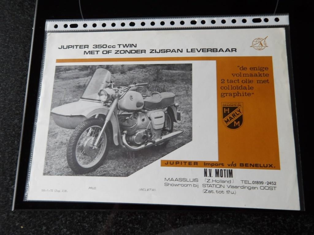 Jupiter 350cc Twin, Verzenden, Overige merken