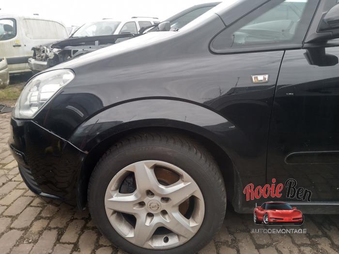 Scherm links-voor van een Opel Zafira (Z20R), Gebruikt, -, -, Opel