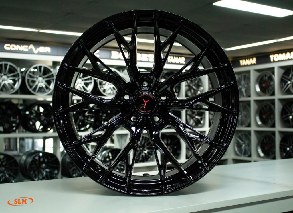 20 INCH YANAR WHEELS DNZ-20 BREEDSET 5X112 BMW 3 | 4 | 5 | 6, Auto-onderdelen, Banden en Velgen, Velg(en), Nieuw, Ophalen of Verzenden