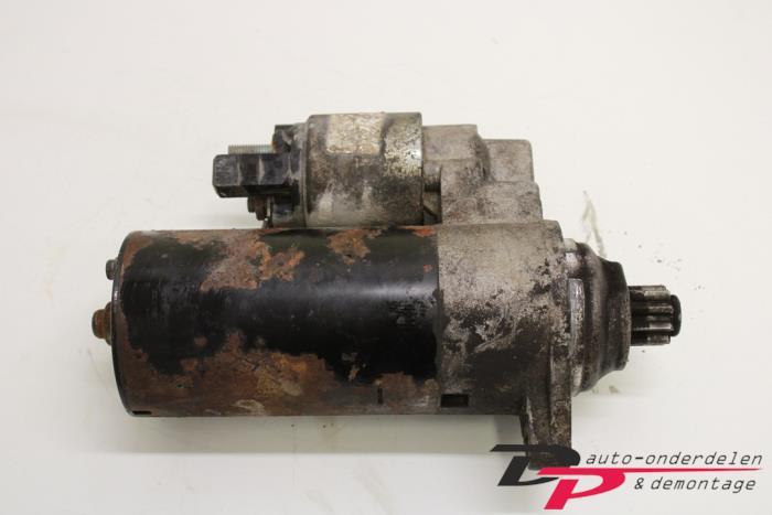 Startmotor van een Volkswagen Polo, Gebruikt, -, Volkswagen, -