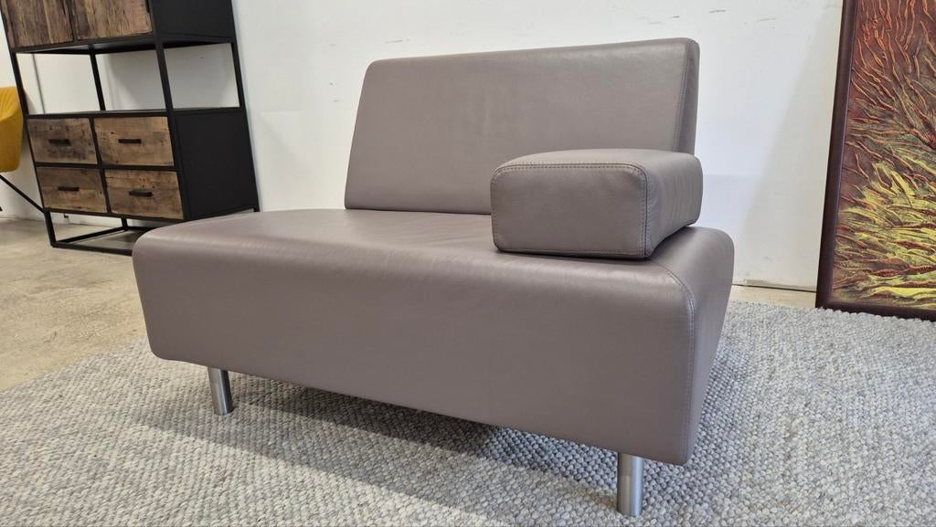 Leren Cloak Pacific top design love seat in nieuwstaat!!!, Huis en Inrichting, Banken | Bankstellen, Tweepersoons, 75 tot 100 cm