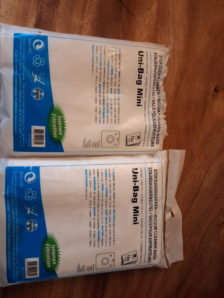 Gratis uni-Bag Mini Stofzuigerzakken - Nieuw, Ophalen, Nieuw