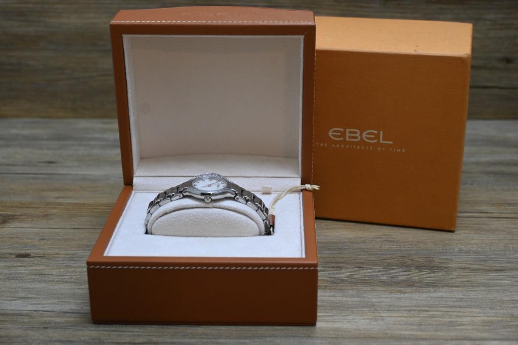 Ebel Beluga Quartz 9256N28/991050 Lady Horloge, Overige merken, Staal, Polshorloge, Ophalen of Verzenden