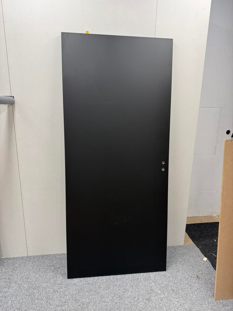 MP213 - Svedex zwart glad stompe binnendeur 211,5 x 93, Ophalen, Zo goed als nieuw, Binnendeur, 200 tot 215 cm