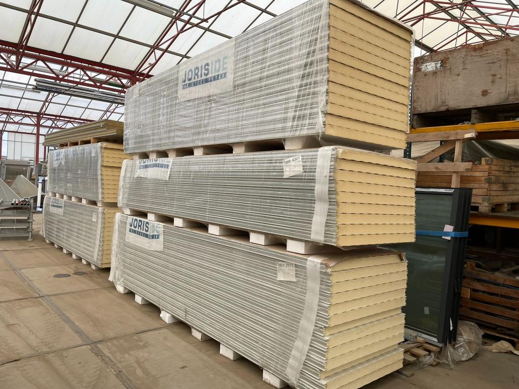 Nieuwe Sandwichpanelen 80mm | Grote partij, Ophalen of Verzenden, Nieuw, Overige materialen, 50 tot 100 mm