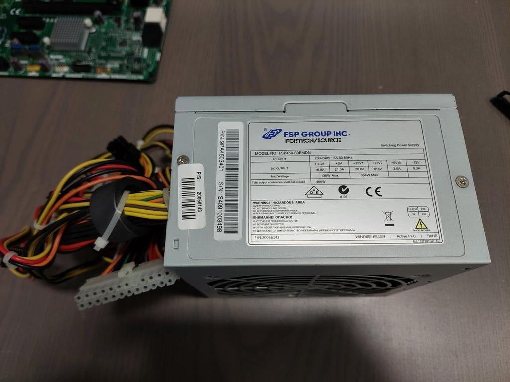 FSP 450w voeding / power supply, Computers en Software, Ophalen of Verzenden, Gebruikt