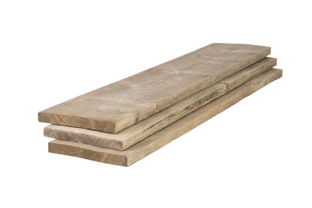 Oud Gemaakt Steigerhout | Planken | 20x195mm | Old Look, Doe-het-zelf en Verbouw, Hout en Planken, Minder dan 25 mm, Nieuw, Ophalen of Verzenden
