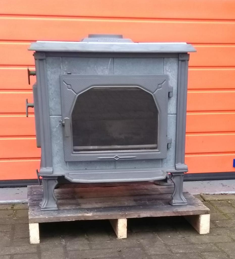 Nieuwste model Altech vision met externelucht toevoer, Ophalen of Verzenden, Zo goed als nieuw, Hout, Houtkachel