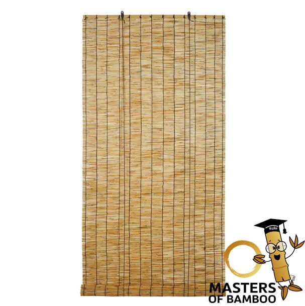 Rieten rolgordijnen en bamboe rolgordijnen te koop!, Huis en Inrichting, Stoffering | Gordijnen en Lamellen, Nieuw, 200 cm of meer