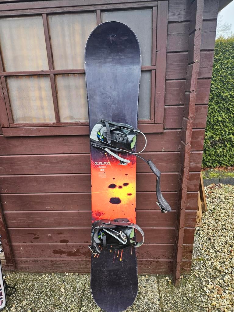 Snowboard 165 cm lang, Ophalen of Verzenden, Gebruikt, Board