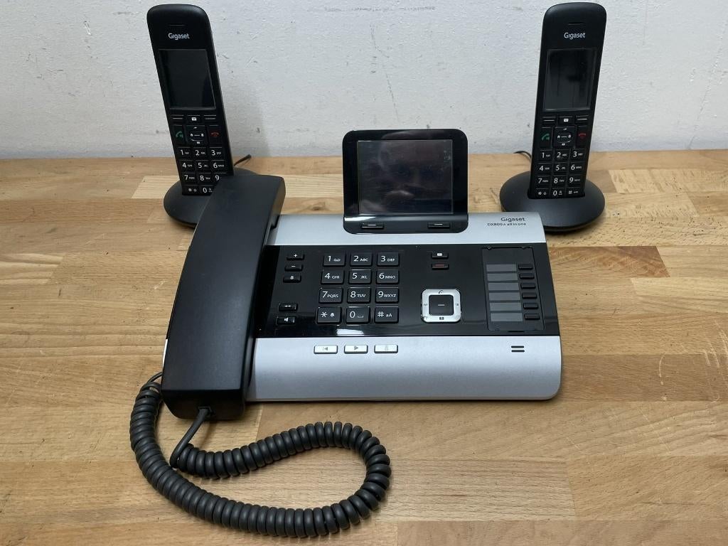 Siemens GigaSet DX800A + 2 x C570HX, Ophalen of Verzenden, Zo goed als nieuw, Overige typen