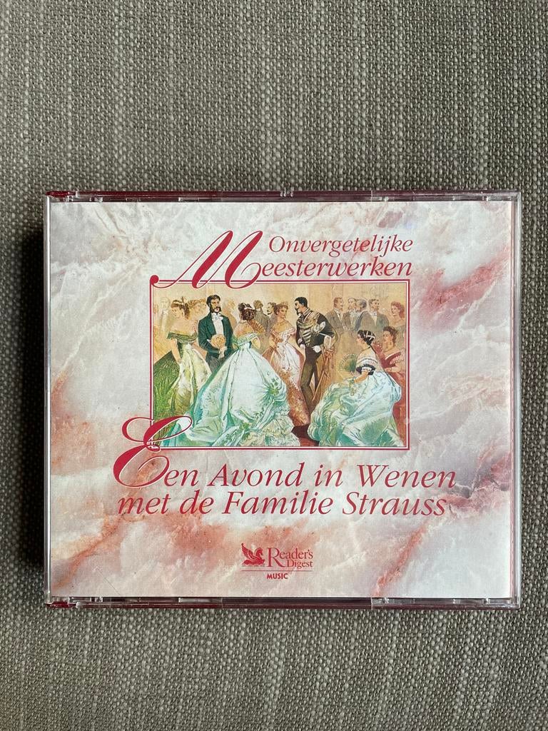 Strauss Familie - Onvergetelijke meesterwerken Readers Diges, Cd's en Dvd's, Boxset, Ophalen of Verzenden, Zo goed als nieuw, Romantiek