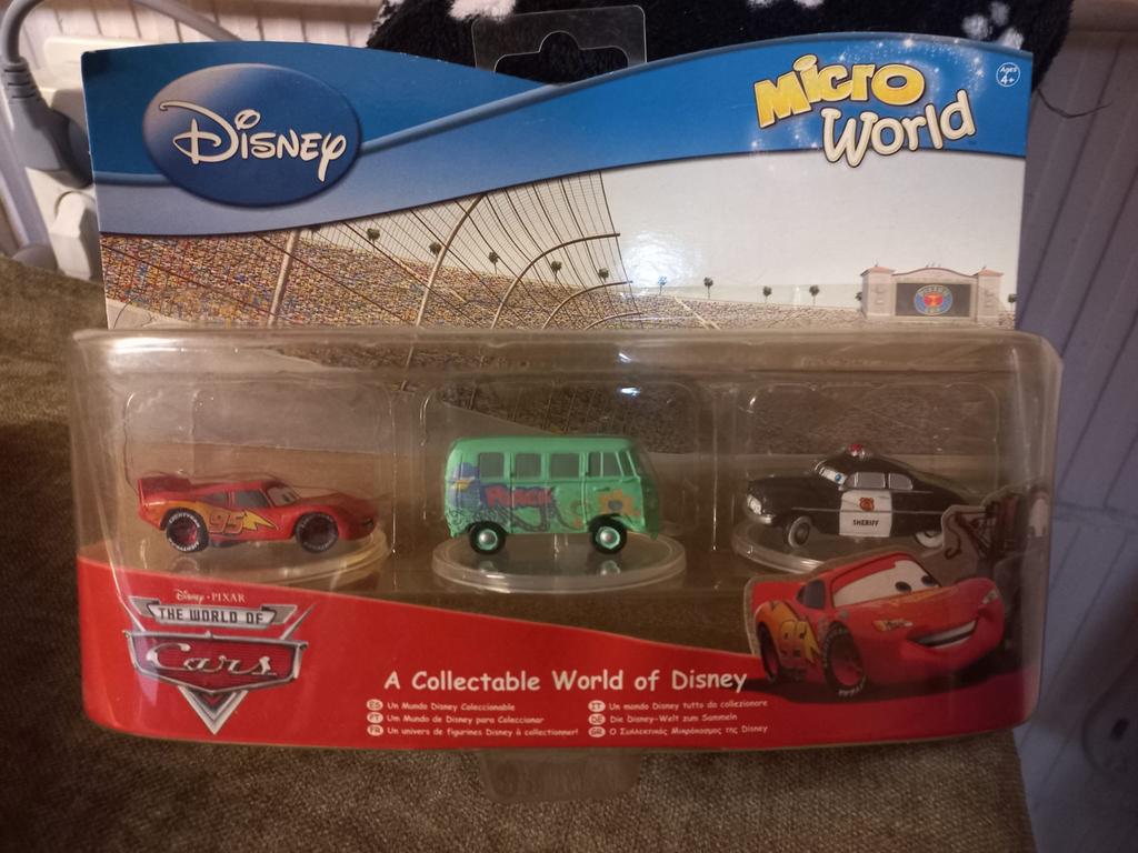 Disney Cars Micro World Set - Nieuw in Verpakking!, Ophalen of Verzenden, Nieuw, Auto, Overige merken