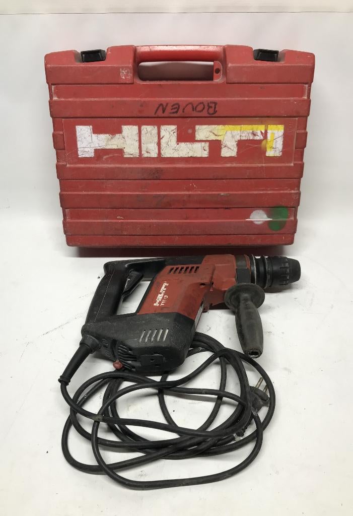 Hilti TE5, 230 volt, pneumatisch hamerboor, SDS plus kop, Doe-het-zelf en Verbouw, Gereedschap | Boormachines, Ophalen of Verzenden