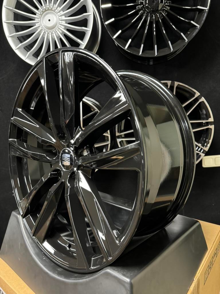 18 inch velgen voor Seat Cupra look 5x112 Leon Alhambr, 18 inch, Velg(en), Nieuw, Ophalen of Verzenden