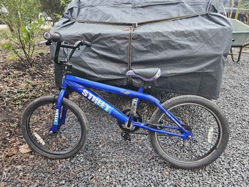 Mooie retro BMX, Fietsen en Brommers, Fietsen | Crossfietsen en BMX, Overige merken, Staal, Stuur 360° draaibaar, Ophalen of Verzenden