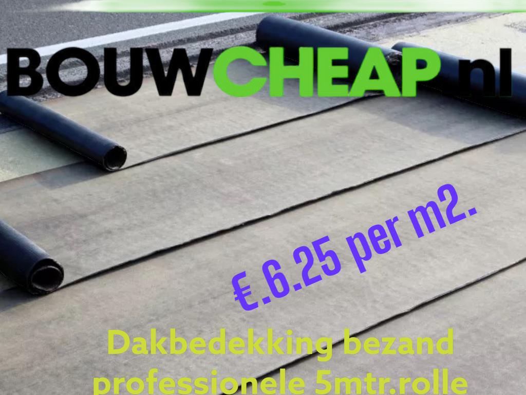 Goedkoopste in dakbedekking BOUWCHEAP, Doe-het-zelf en Verbouw, Ophalen of Verzenden