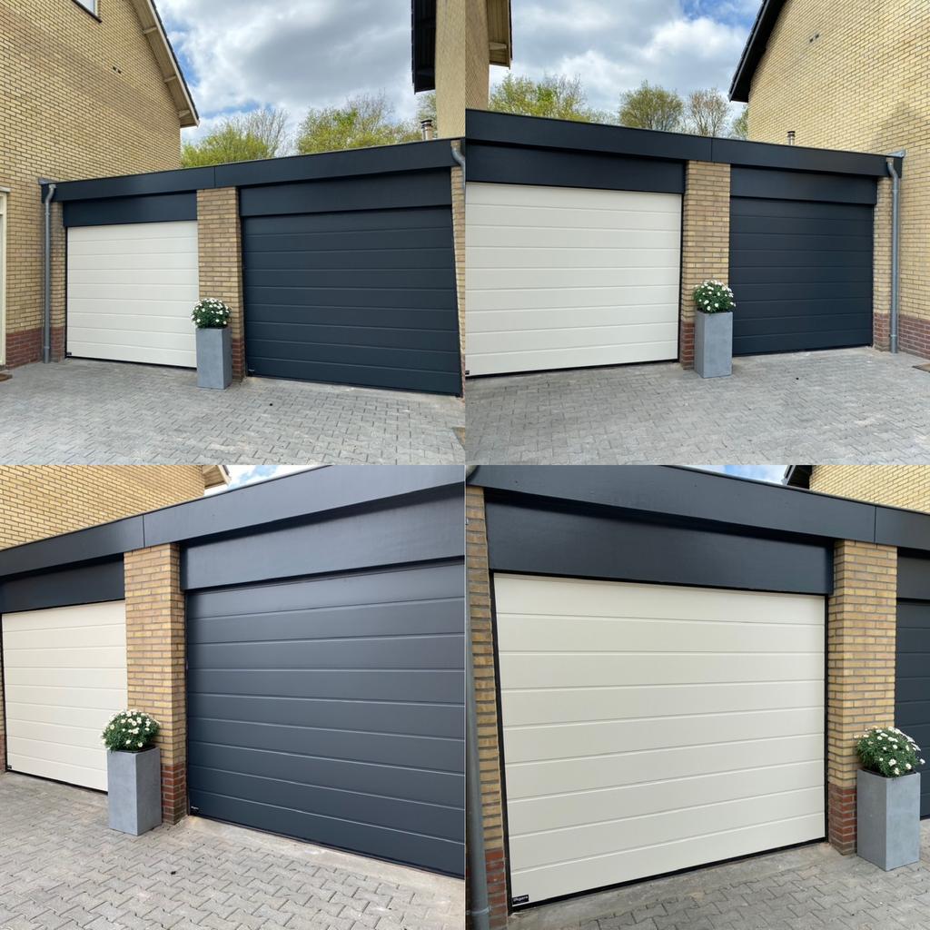 Geïsoleerde garagedeuren. Een aanwinst voor uw huis! op maat, Ophalen of Verzenden, Nieuw, Glas, Garagedeur