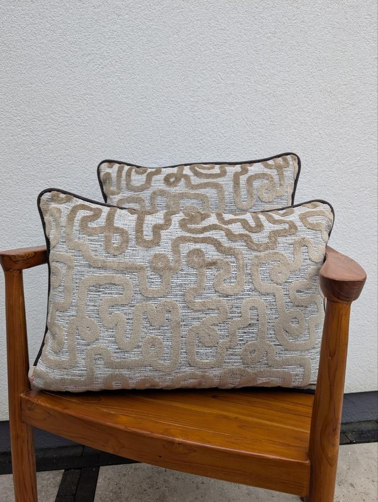 Sierkussen Palastra Curve, 50 tot 75 cm, Nieuw, Ophalen of Verzenden, Rechthoekig