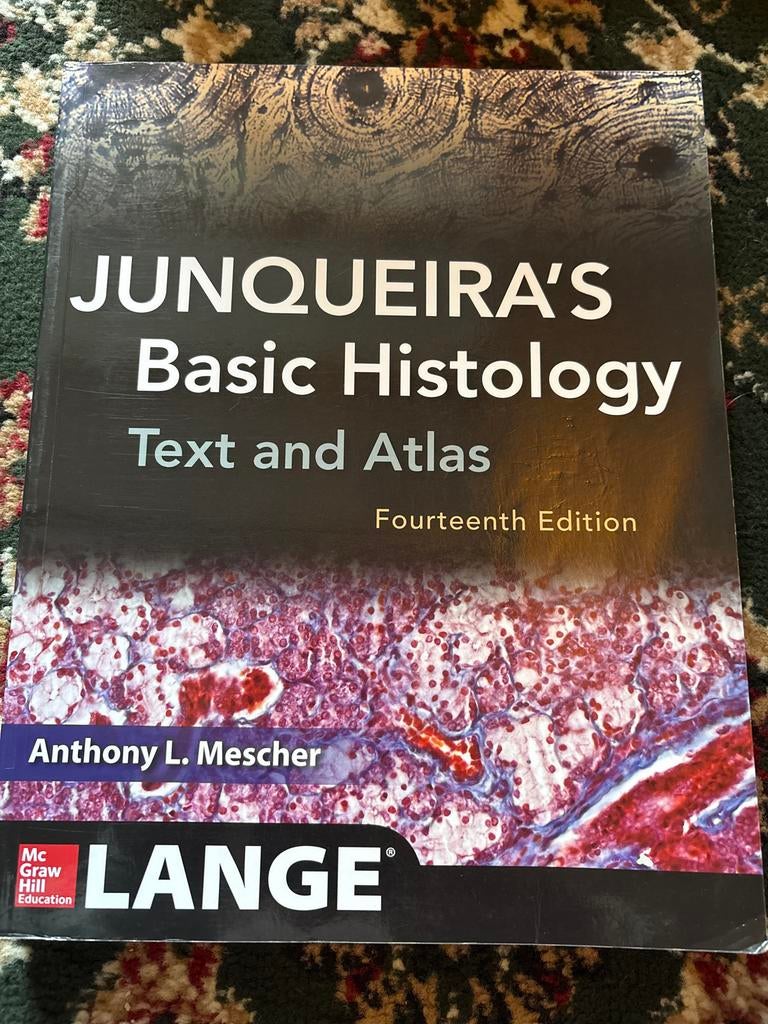 Junqueira's Basic Histology - Textbook, Boeken, Ophalen of Verzenden, Beta, Zo goed als nieuw, HBO