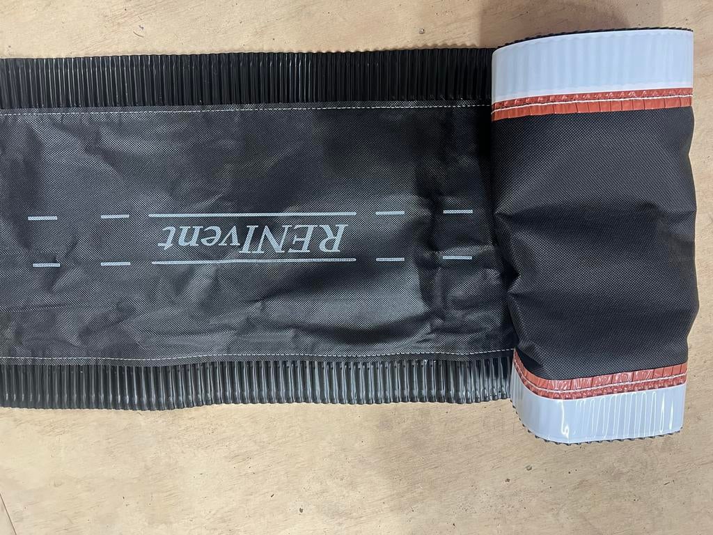 Nieuw Zwart Ruiterrol / Ondervorst Renivent 390mm 8x, Ophalen, Kunststof, Zwart, Overige typen