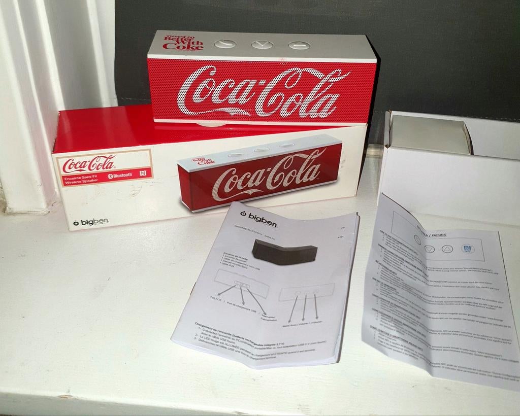 Coca Cola Muziekbox / oplaadbaar - Collectible, Ophalen of Verzenden, Zo goed als nieuw