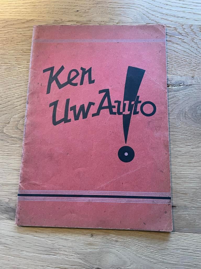 Ken uw auto - Informatieboek, Boeken, Auto's | Boeken, Gelezen, Algemeen, Ophalen of Verzenden