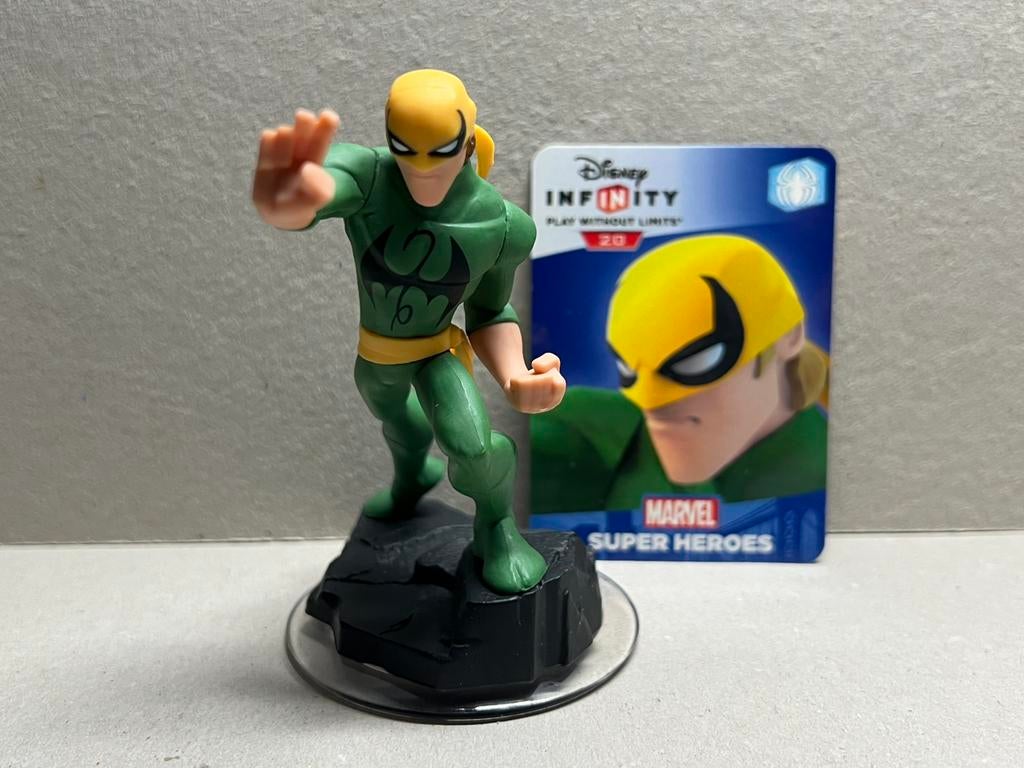 Disney Infinity 2.0 Iron Fist mét kaart, 1 speler, Ophalen of Verzenden, Zo goed als nieuw, Role Playing Game (Rpg)