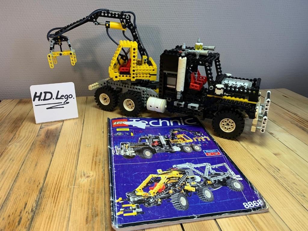 Lego 8868 Technic Air Tech Claw Rig, Ophalen of Verzenden, Gebruikt, Complete set, Lego