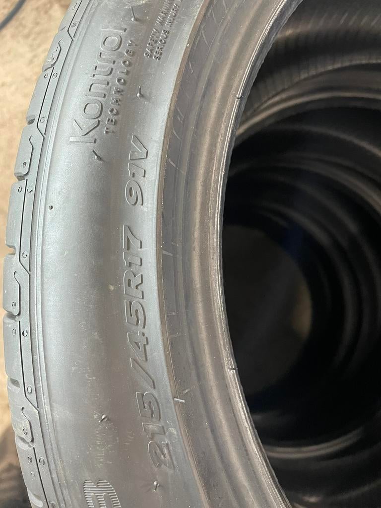 “215 45 17 hankook. Demo. Puntjes zitten er nog op”, Ophalen, 17 inch, Band(en), Personenwagen
