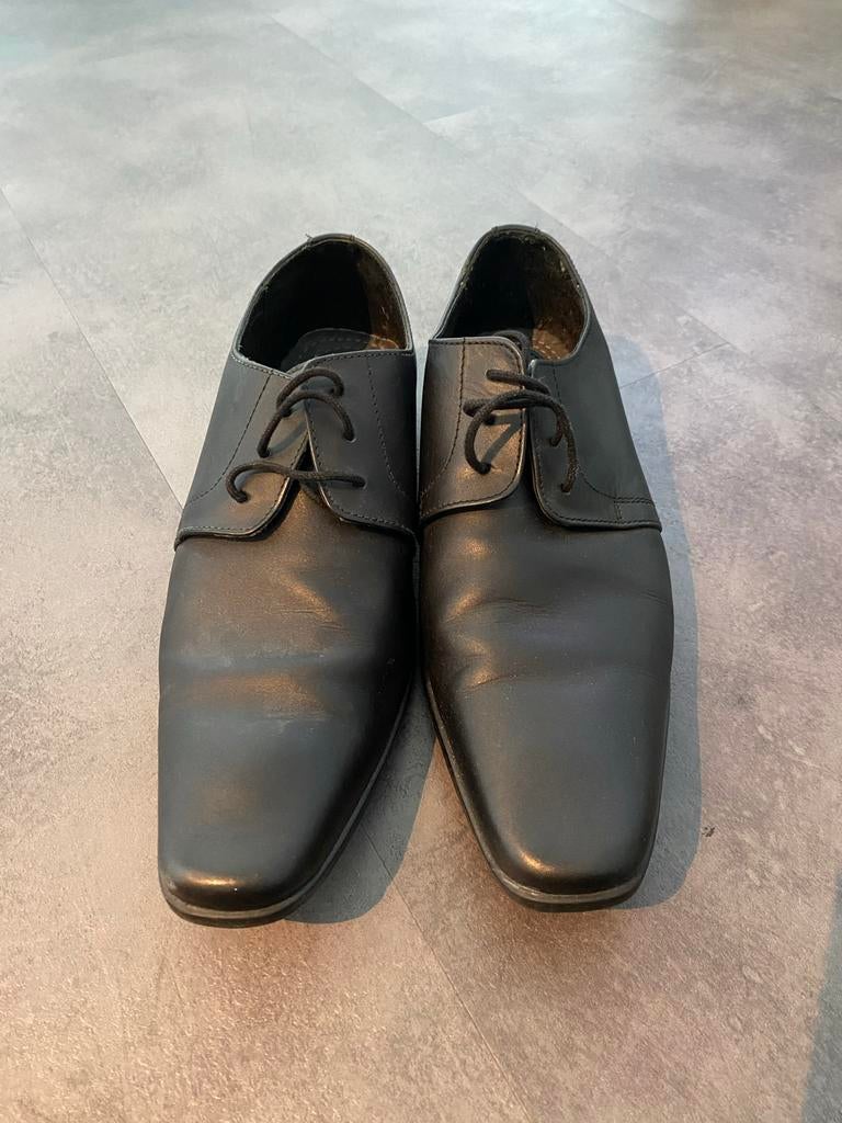 Nette Pier One Veterschoenen Maat 40, Kleding | Heren, Schoenen, Zwart, Ophalen of Verzenden, Gedragen, Veterschoenen