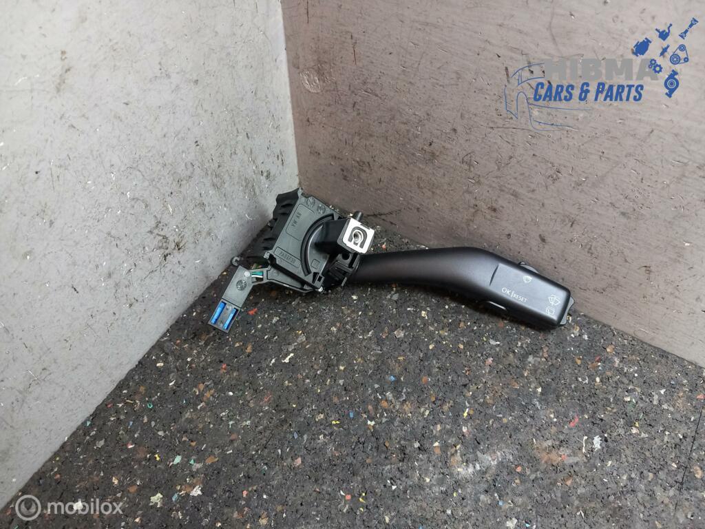 Ruitenwisserschakelaar Seat Leon 1P 1K0953519A 2005 t/m 2013, Ophalen of Verzenden, Gebruikt