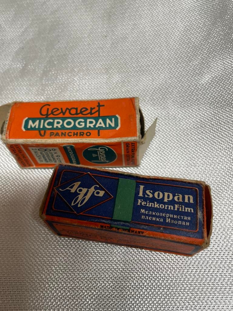 Vintage Gevaert & Agfa Film Doosjes, Ophalen, Accessoire