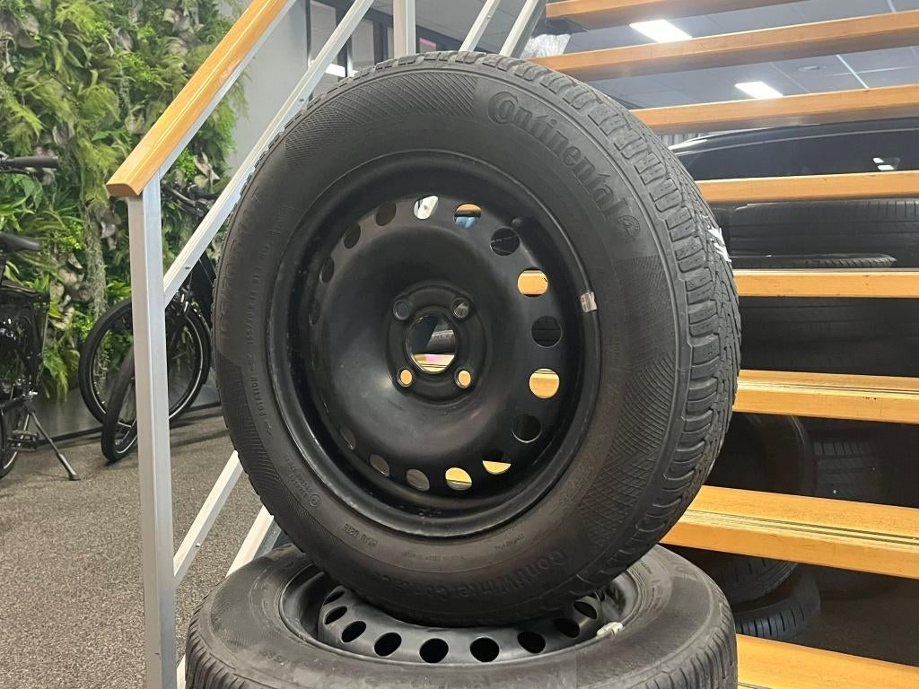 Volkswagen Up 14 Inch Hankook Stalen Winterset, Auto-onderdelen, Banden en Velgen, Banden en Velgen, Winterbanden, 14 inch, 165 mm
