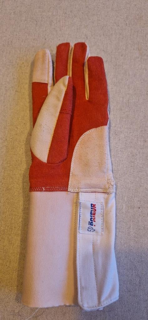 Prieur handschoenen links, Sport en Fitness, Vechtsporten en Zelfverdediging, Ophalen of Verzenden, Zo goed als nieuw, Overige