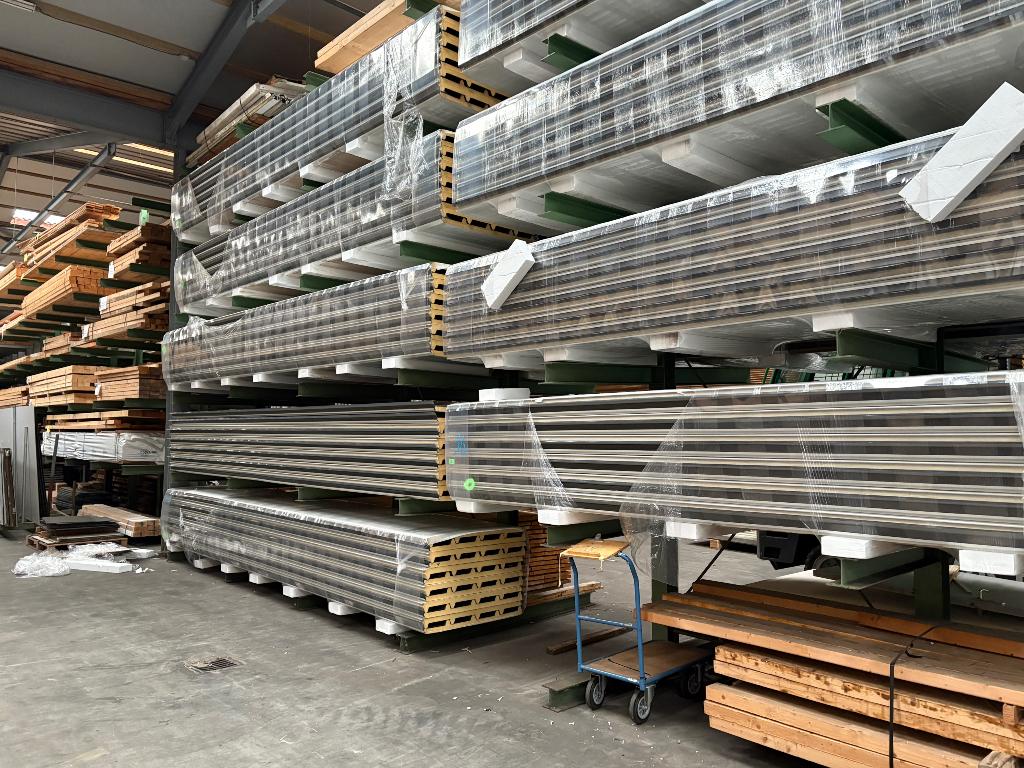 Sandwichpanelen 40 mm  Antraciet 7016 / Wit – 400/500/600 cm, Overige materialen, 20 tot 50 mm, Chiel@mhavik.nl, Nieuw