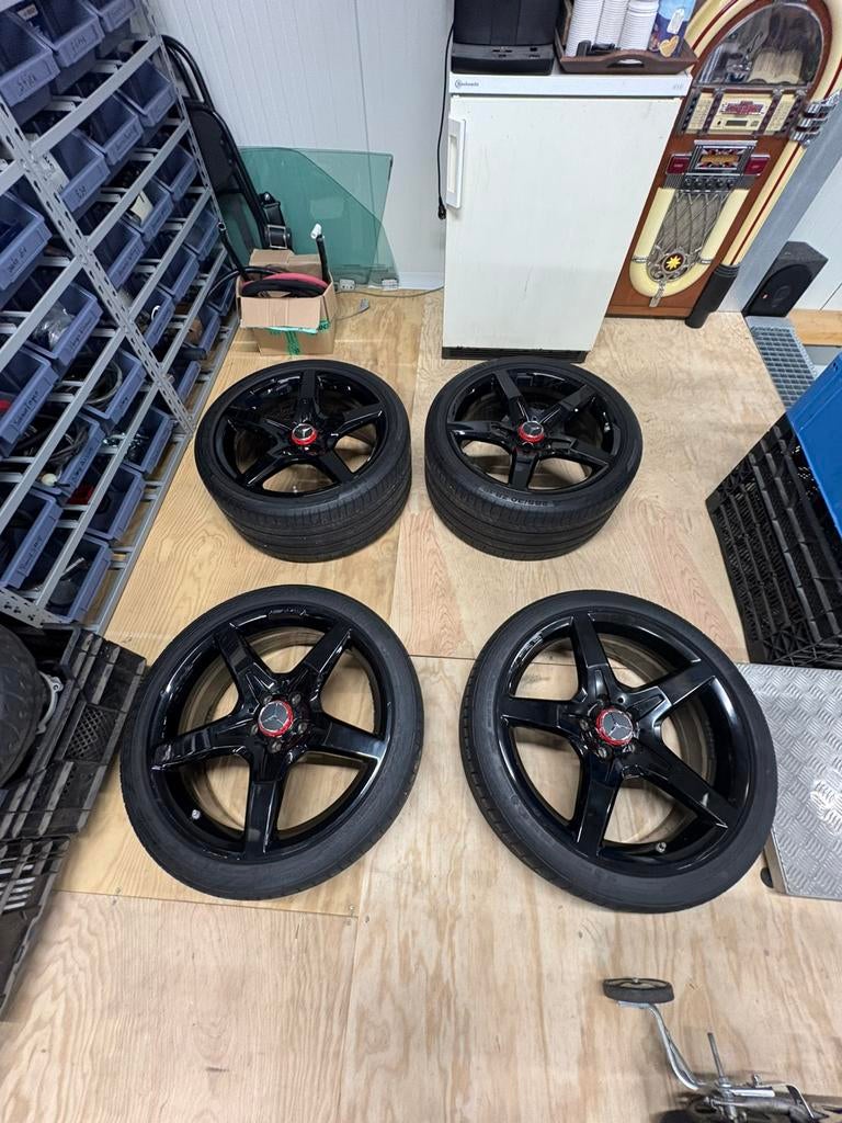 (Moet weg!) Mercedes SL 2012 19 Inch wielen, Auto-onderdelen, Banden en Velgen, Ophalen