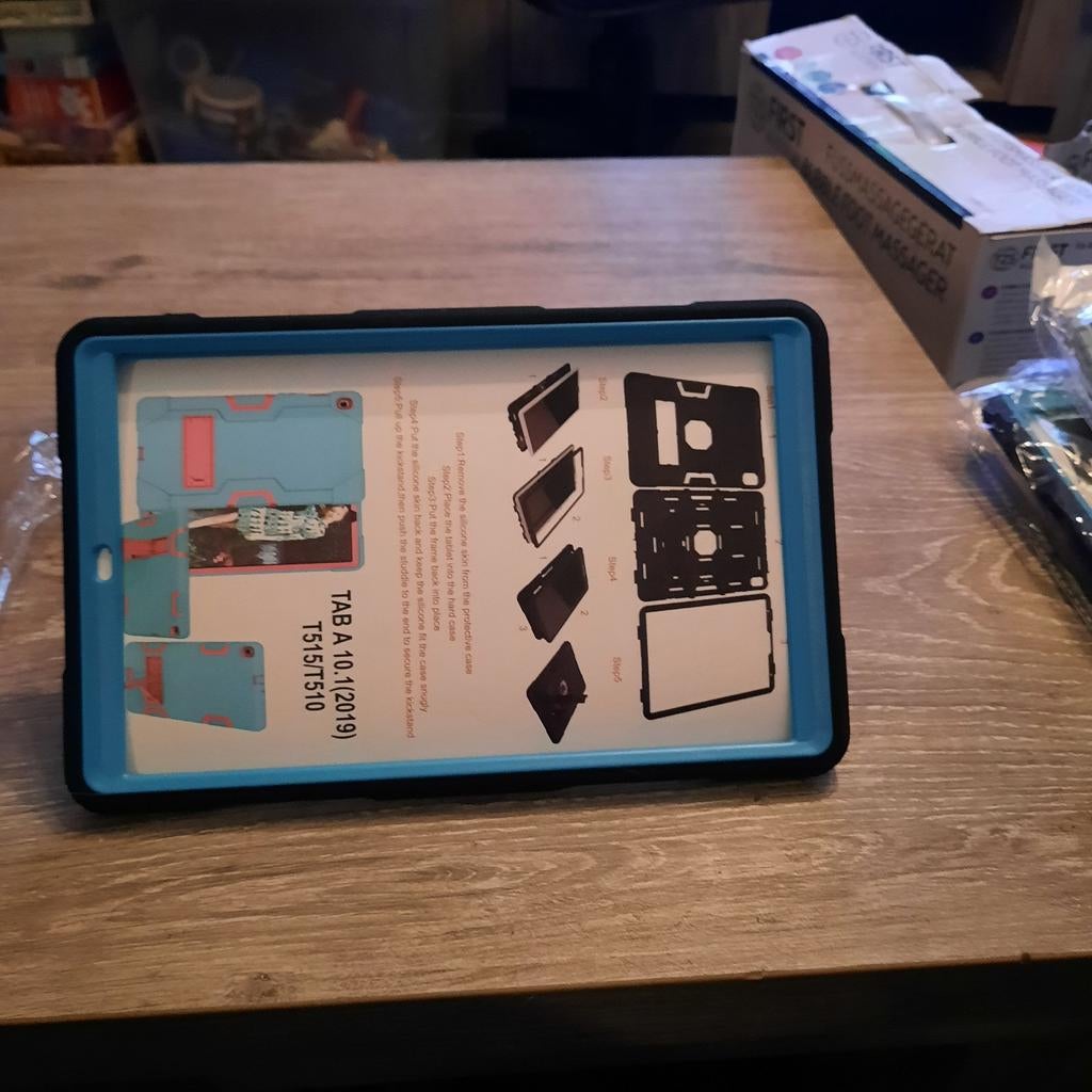 Tablet Hoes Samsung Galaxy Tab A 10.1 (2019) T515/T510, Computers en Software, Tablet-hoezen, Nieuw, Bescherming achterkant, 10 inch