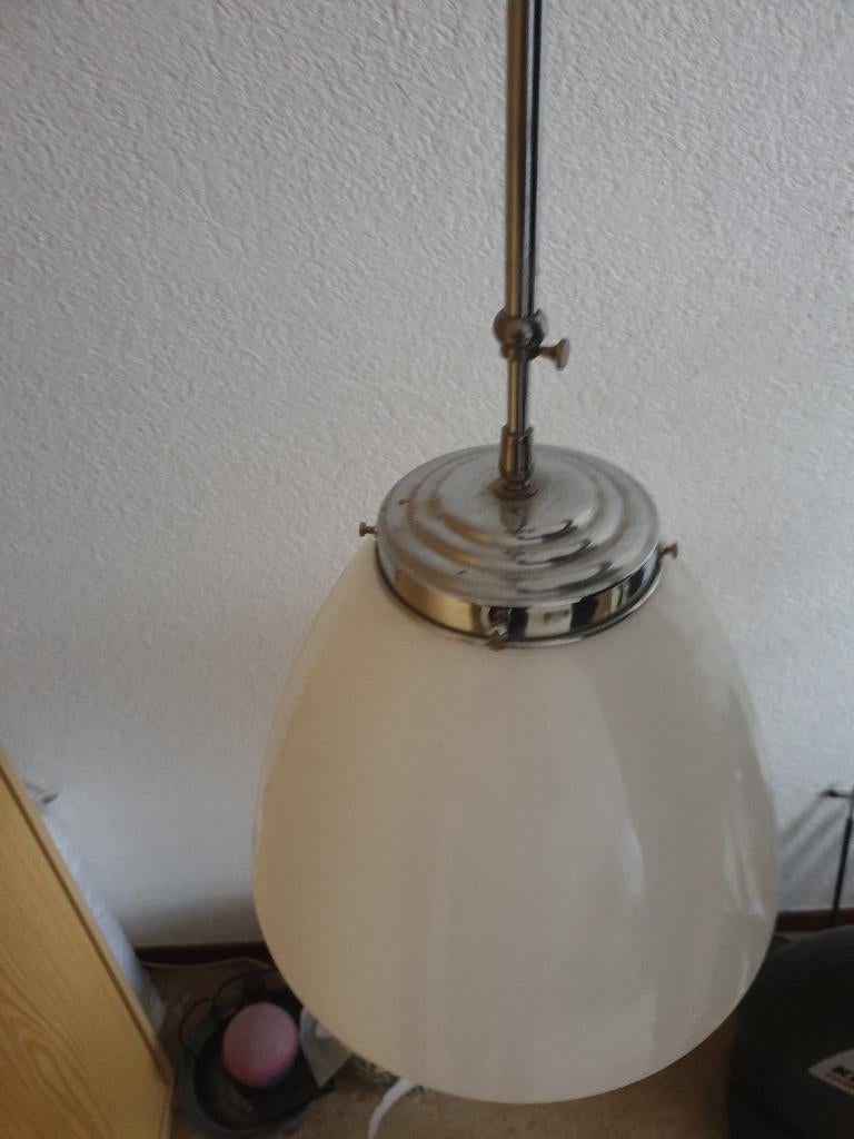 Antieke schoollampen (2 stuks), Antiek en Kunst, Ophalen