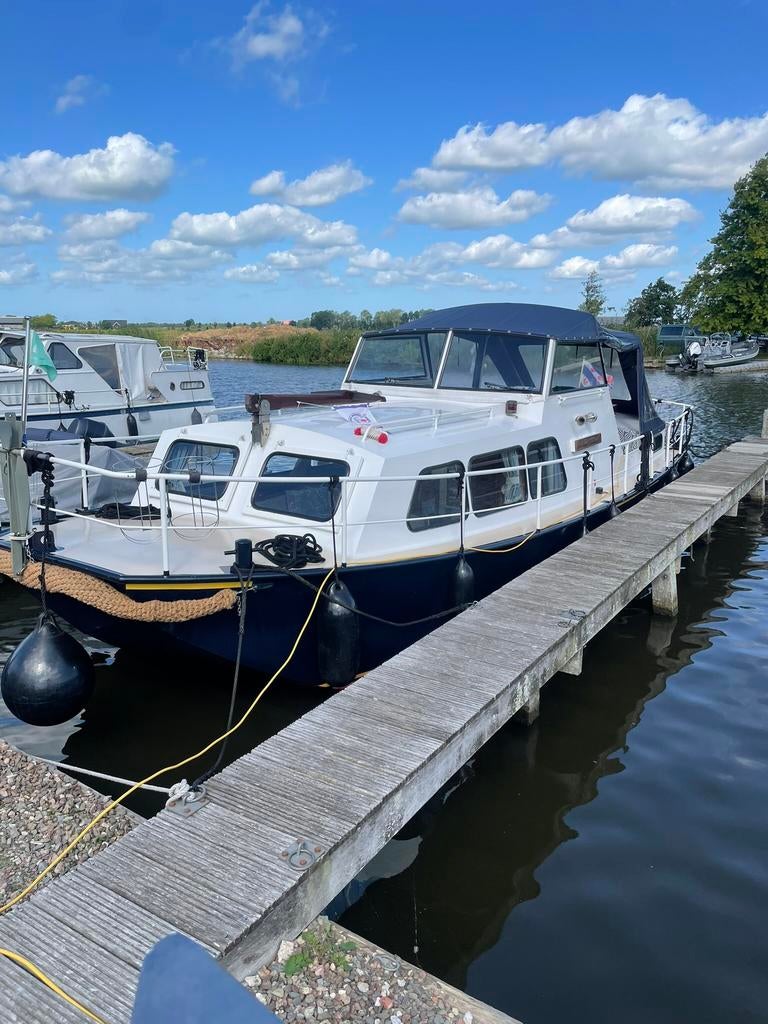 Doerak te huur Friesland met Boegschroef 475,00 per week, Diensten en Vakmensen, Verhuur | Boten, Sloep of Motorboot