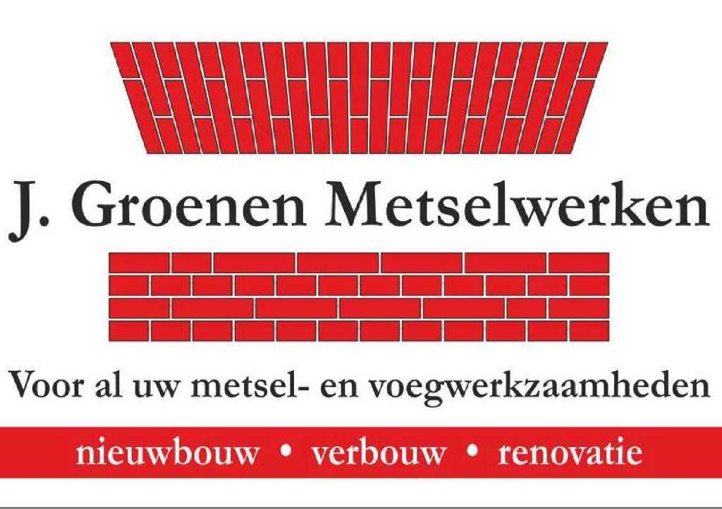 J. Groenen Metselwerken: metselaar metselwerk voeger voegen, Garantie