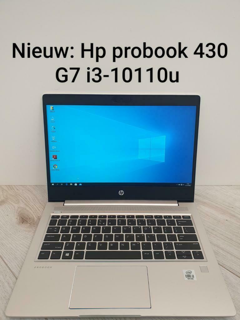 Pc winkel biedt aan: Hp probook 430 G7 laptop i3-10110u 8GB, Met videokaart, 2 tot 3 Ghz, 8 GB, 13 inch