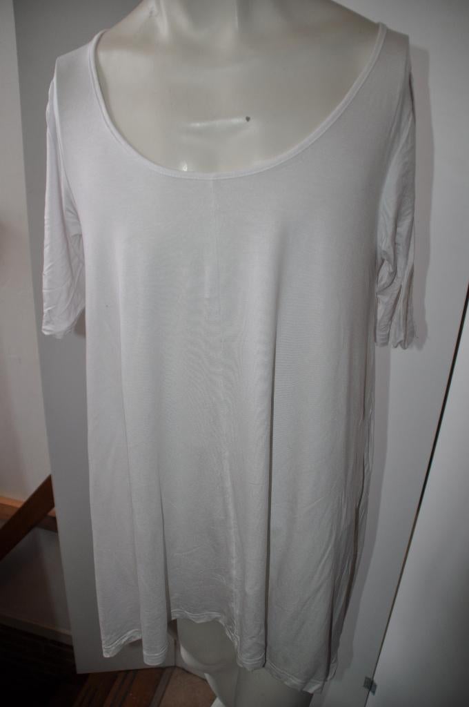 NOP10 Exelle wit Shirt maat XS is maat 42 / 44, Exelle, Wit, Zo goed als nieuw, Shirt of Top