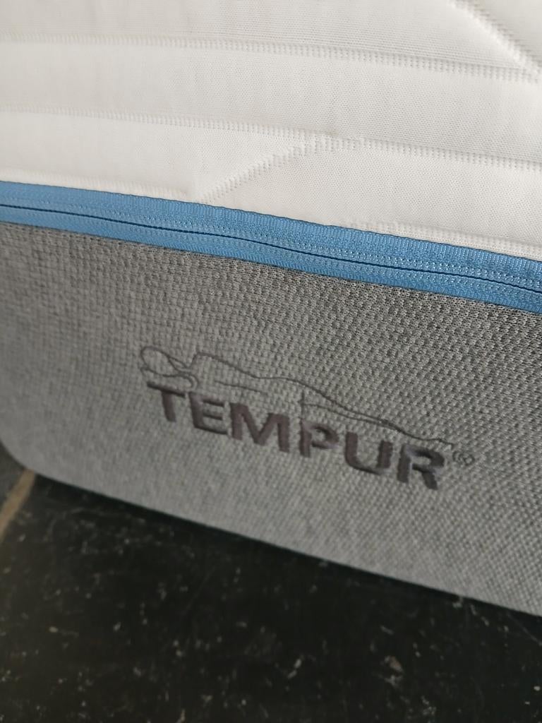 Tempure Cloud Elite matras 90x210x25 "Traagschuim", 90 cm, Eenpersoons, 210 cm, Ophalen of Verzenden